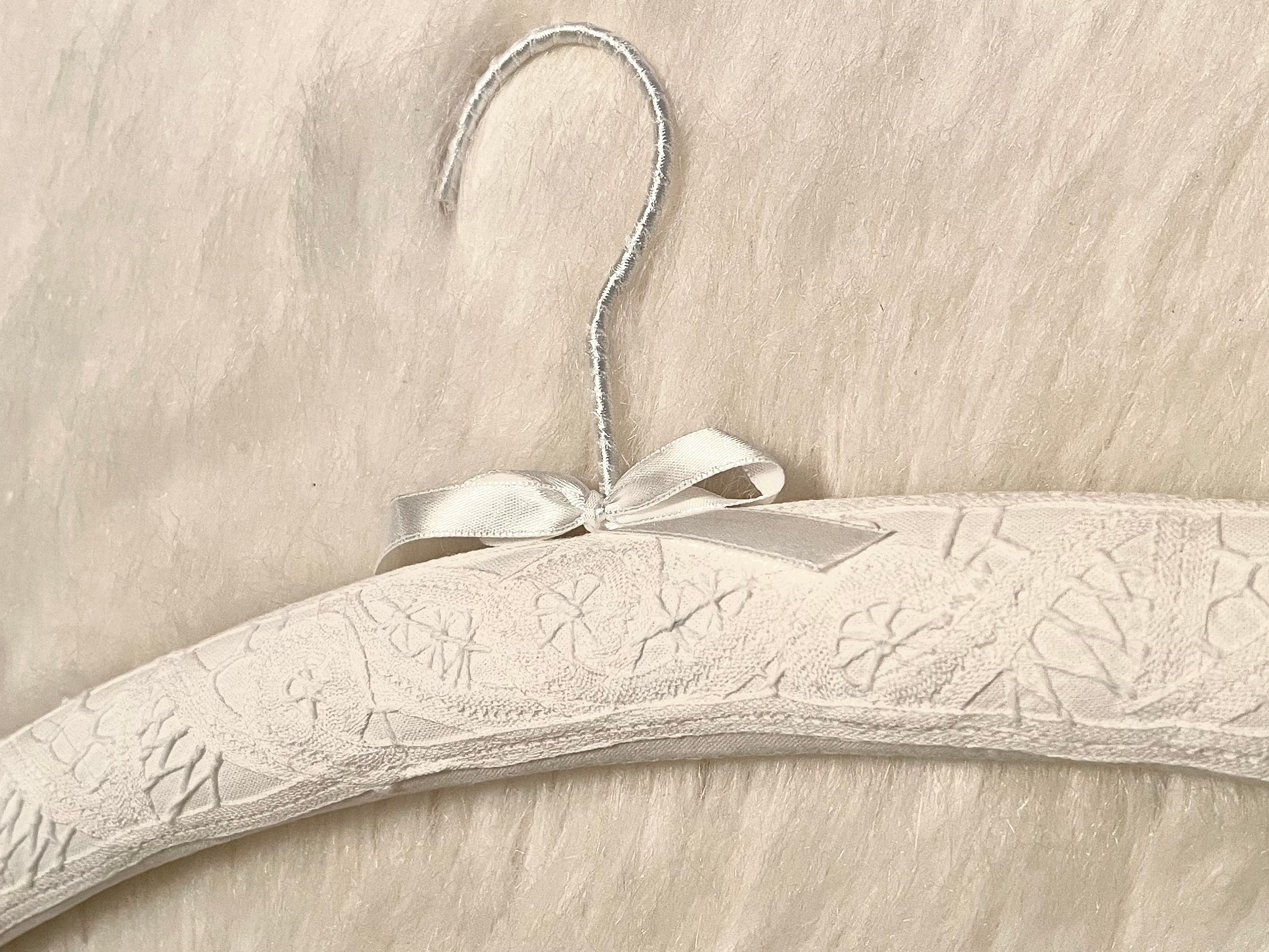 White Lace Wedding Dress Hanger Bridal Hanger Wedding | Etsy