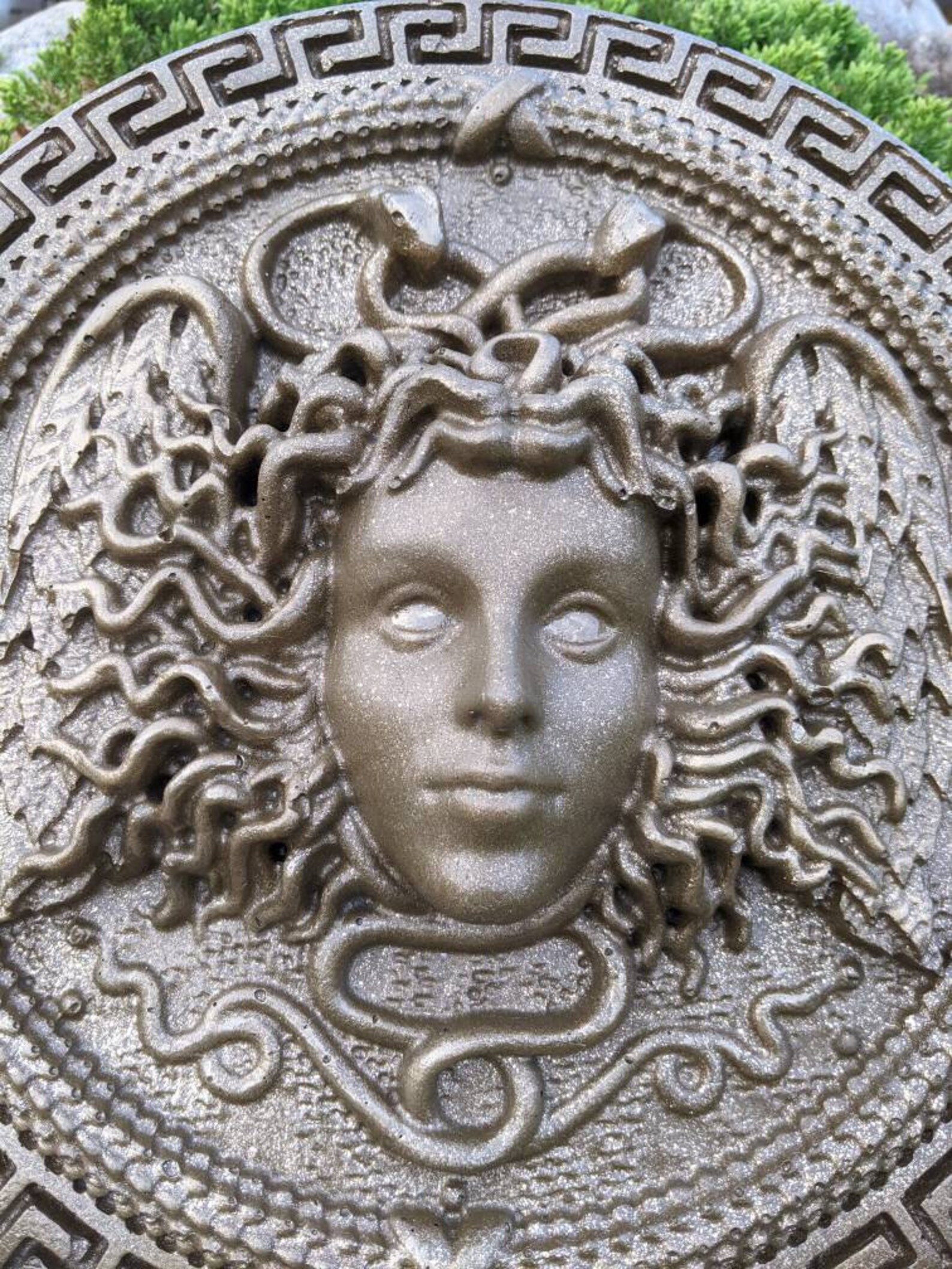 Medusa head wall art Wall decor medusa Fountain Etsy