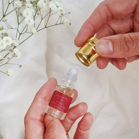 White musk roll on perfume sale