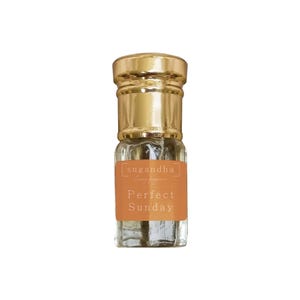 Perfect Sunday // soft spicy perfume Unisex perfume.Alcohol Free, Vegan, Cruelty free roll-on perfume. Long lasting and travel size perfume.