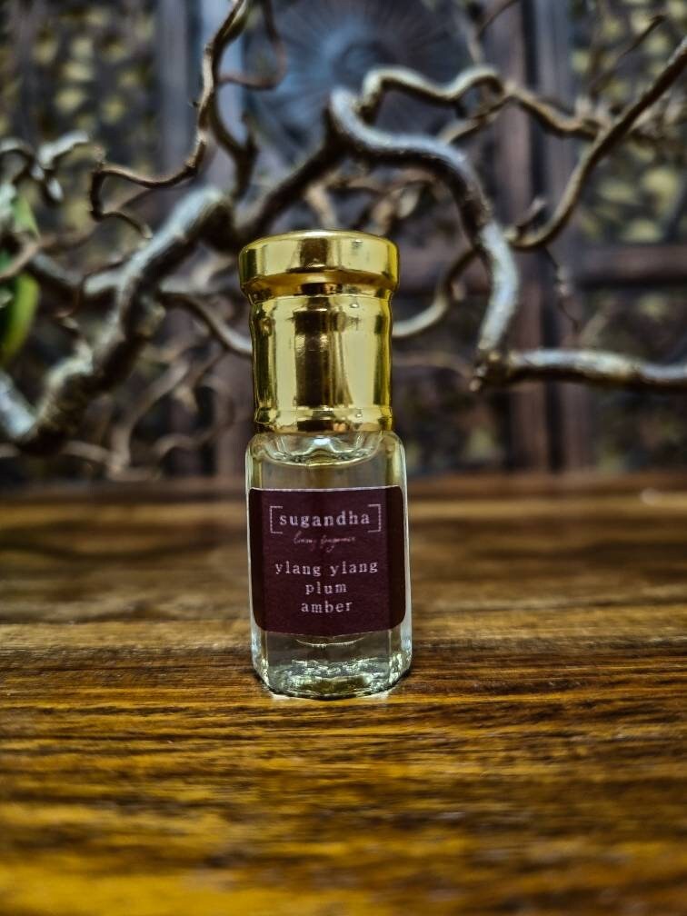 Ylang Ylang Plum Amber Alcohol Free Vegan Cruelty Free