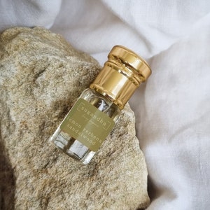 lemon verbena - sandalwood roll on perfume // Alcohol Free, Vegan, Cruelty Free, Travel Perfume, travel aftershave, men&#39;s fragrance