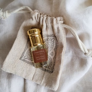 patchouli - oudwood // Alcohol Free, long lasting, unisex roll on perfume