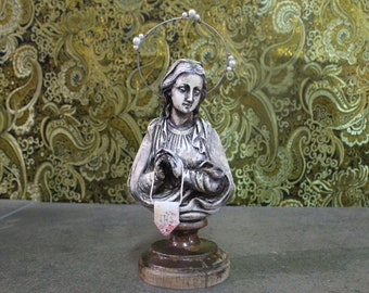 ヴィンテージ磁器製聖母マリア胸像（日本） - Etsy 日本