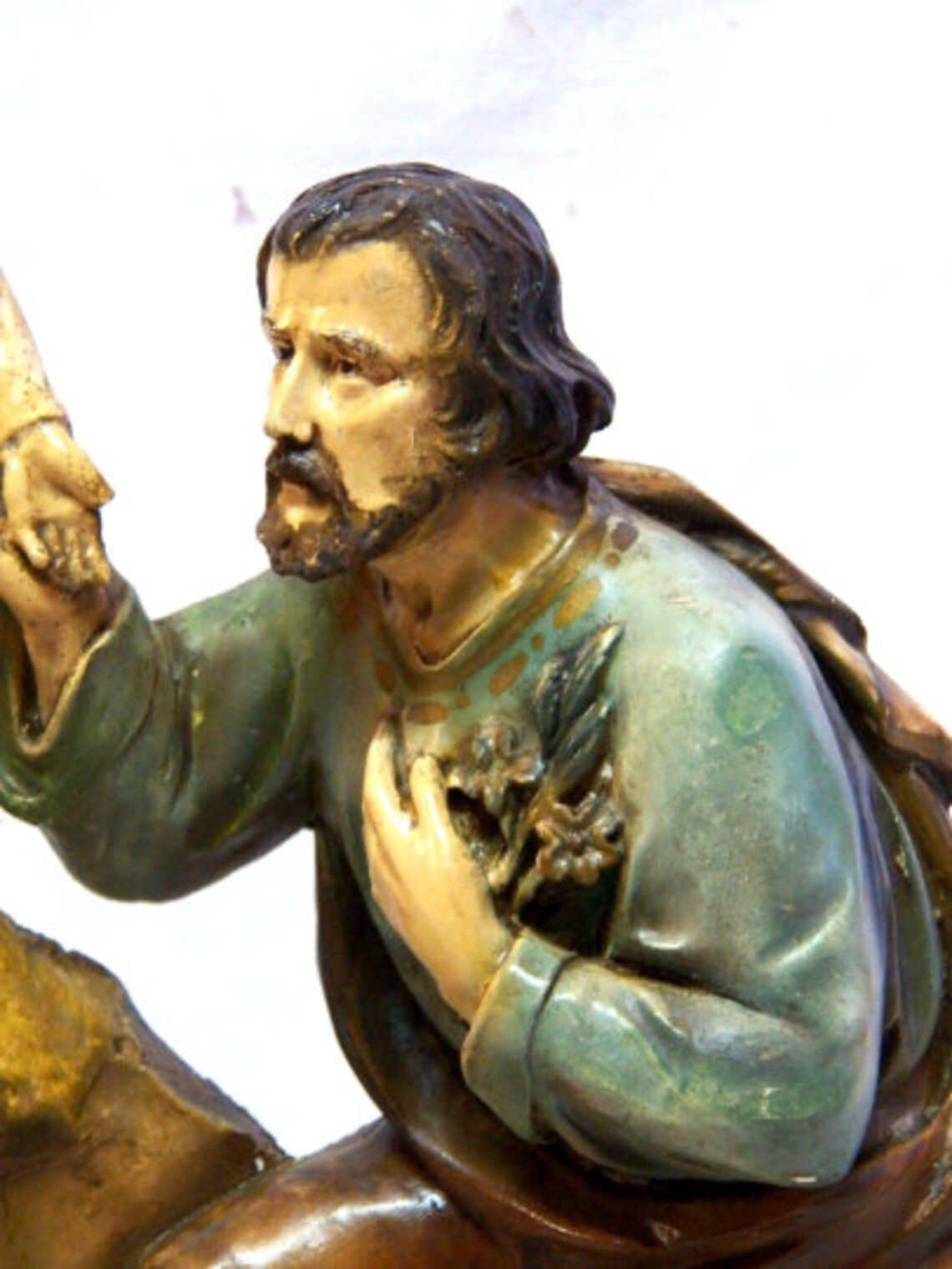 Holy Family Sculpture Ancient Holy Family Virgin Mary Etsy