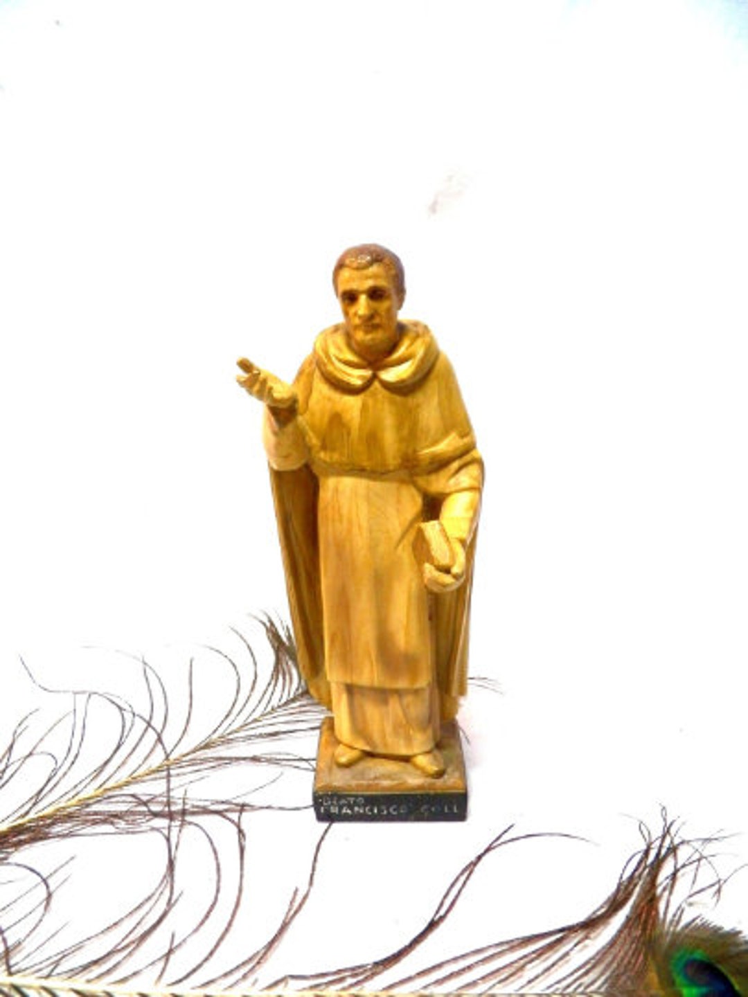 Antique Religious Art, Ancient Holy Sculpture, Vintage Holy Statue