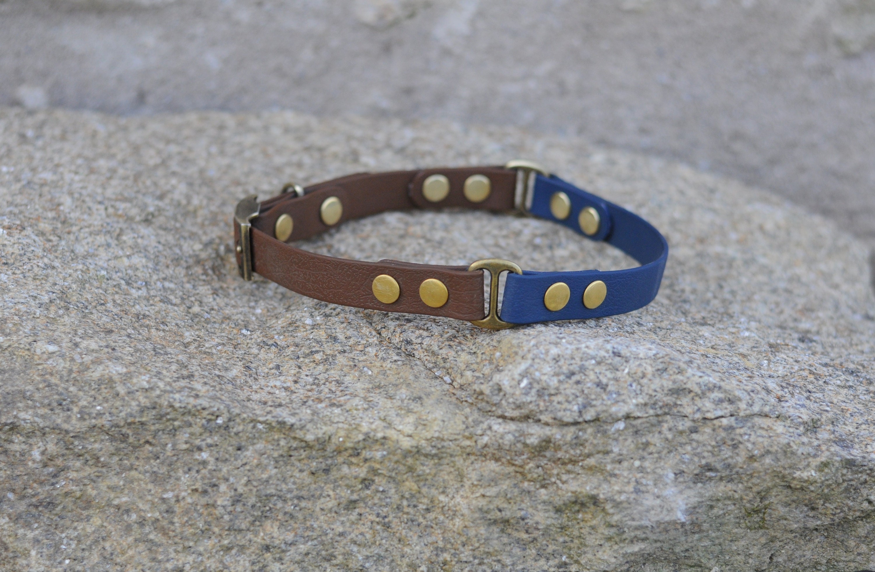 Collier Duochrome Antique en Biothane 19 mm