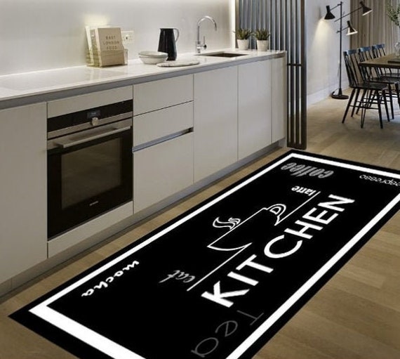 Kitchen Pans Kitchen Rug Decorative Kitchen Rug Machine Washable Soft  Kitchen Rug Non-slip Kitchen Rug 