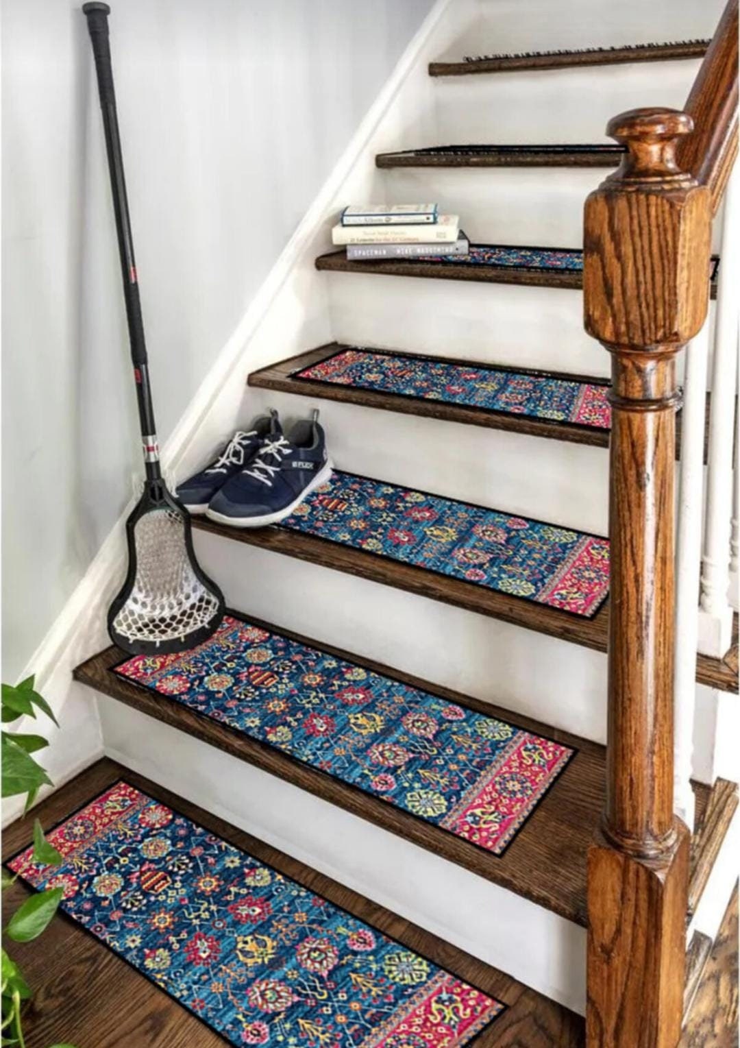 Oriental Stair Rug Stair Treads Carpet Nonslip Backing Rug Etsy