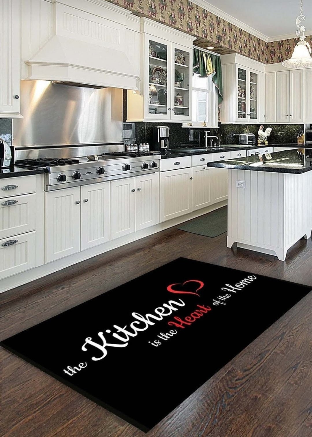 Machine Washable Kitchen Mat Decorative Kitchen Rug Soft Nonslip
