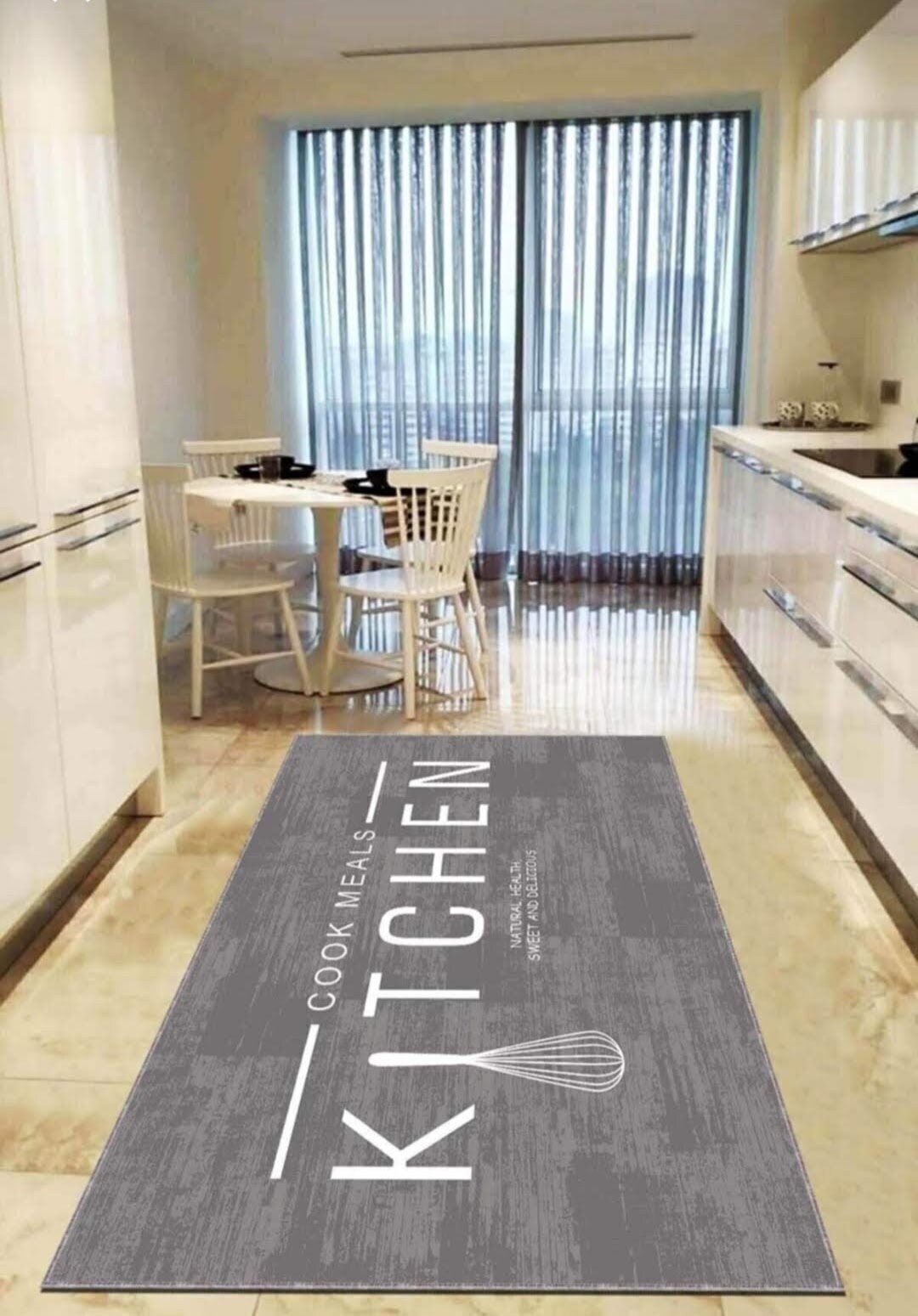 Decorative Kitchen Rug Machine Washable Kitchen Mat Soft Etsy