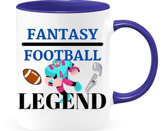 Fantasy Football Coffee Mug Funny Gift Idea for Fantasy Sports - Etsy