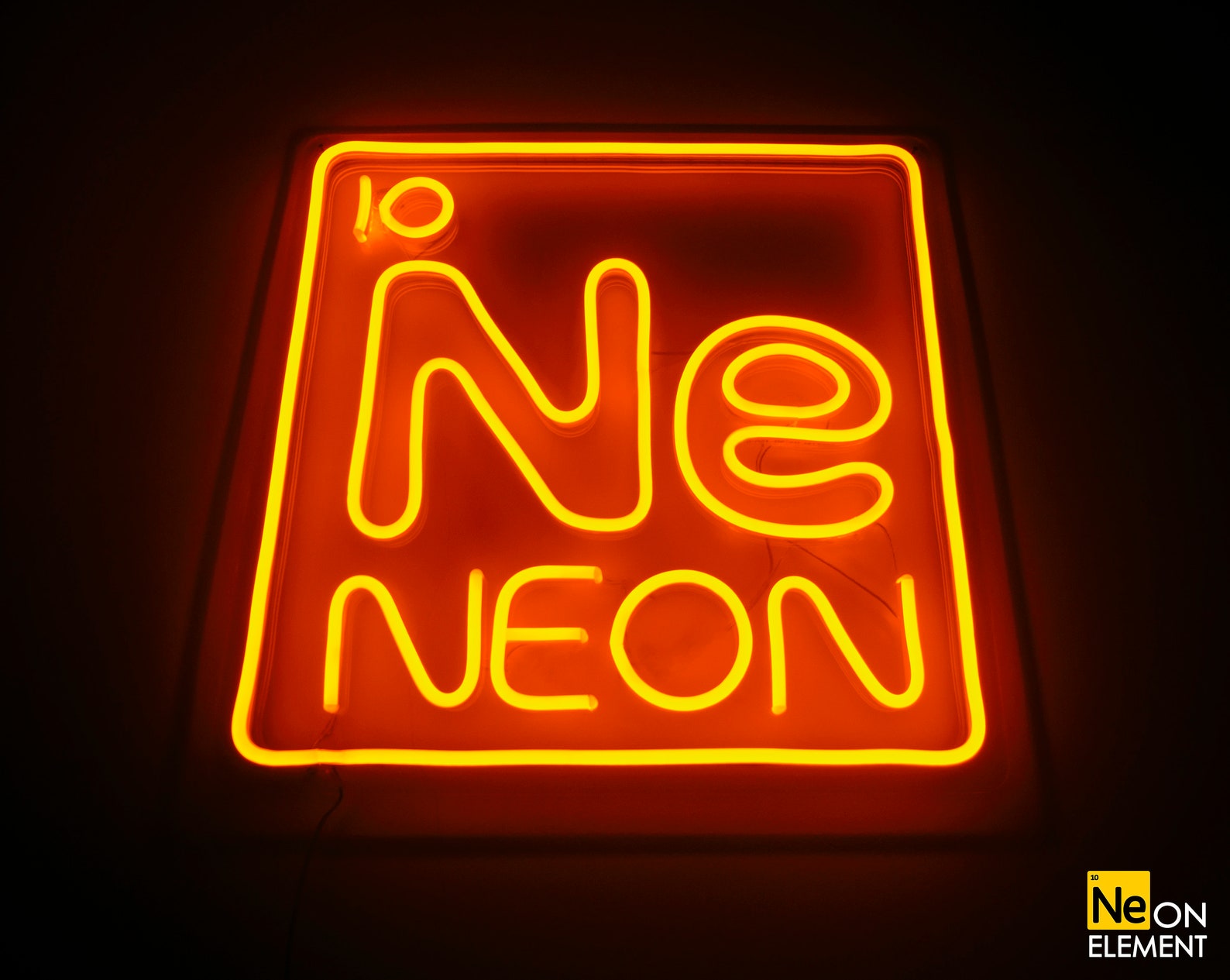 Neon Element Custom Neon Sign Neon Sign Bedroom Breaking Etsy