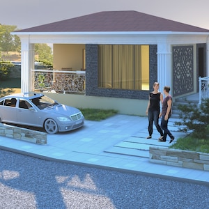 796 sqft, 74 m2 Architectural Design,Individual Architectural Design,