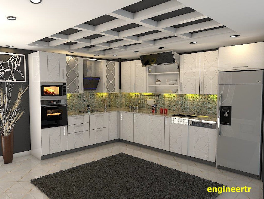 Personalized,kitchen Interior Designs,special Architectural Design,3d ...