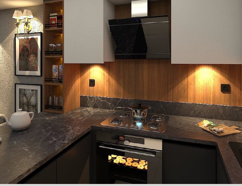 Personalized,kitchen Interior Designs,special Architectural Design,3d ...