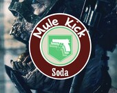 Mule Kick Call of Duty Vinyl Sticker