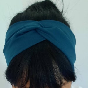 Hairband petrol, Knot hairband, Headband