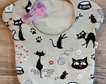 Wäscheklammerbeutel , 3 Größen,mit Bügel,Klammerkleidchen,nice cats,Klammerbeutel,Utensilo, Peg Bag, Geschenk