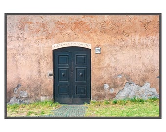 Rome Door Photography Print – Italian Architecture Wall Art