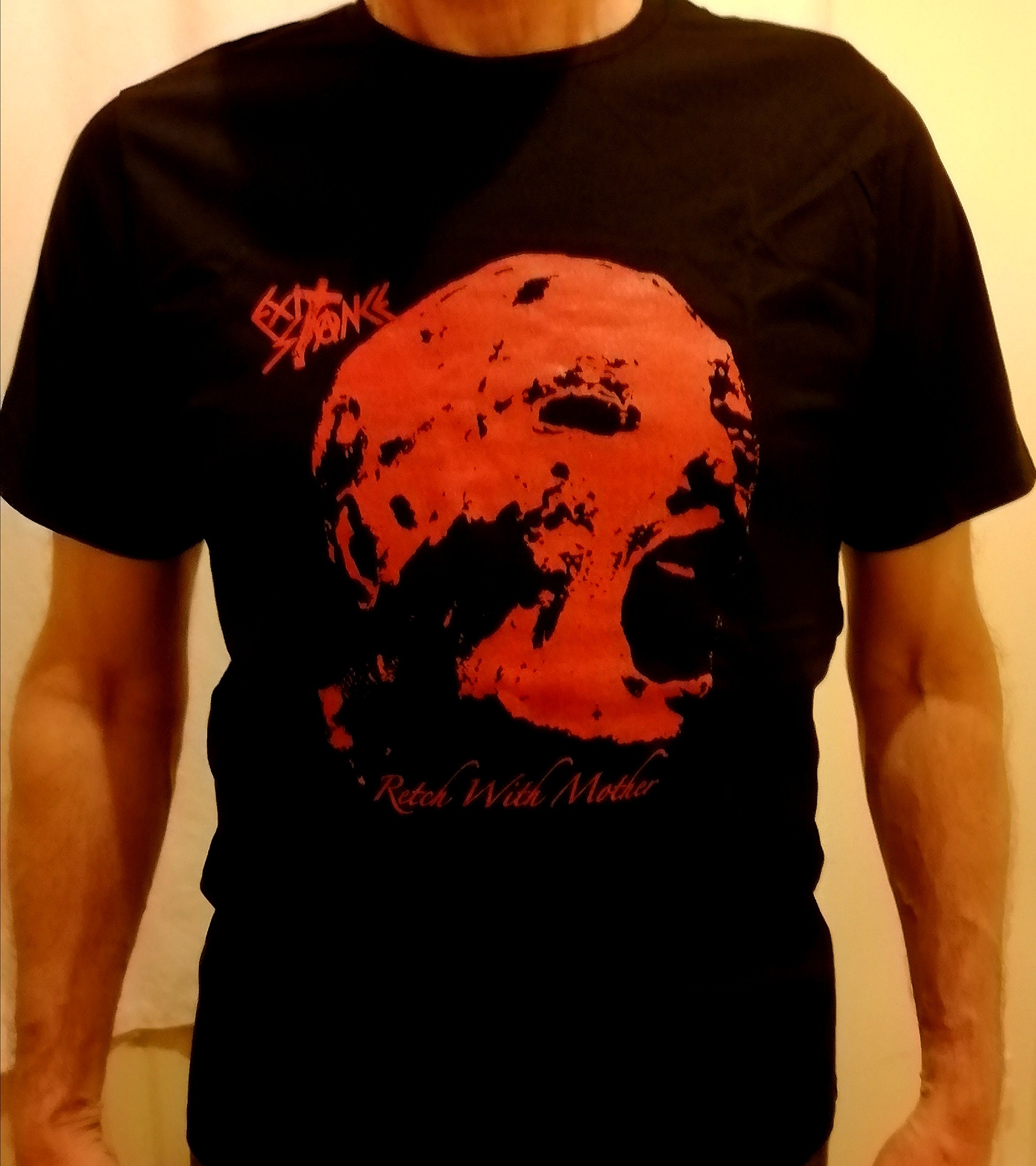 Retch Rapper Shirt Exit-stance 'retch With Mother' Screen Print on 'no Sweat' (punk Ethics ...