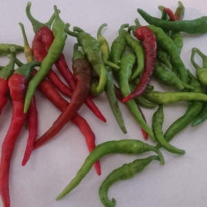 Long Red Thin Cayenne Pepper Seeds | Hot | Heirloom | Organic