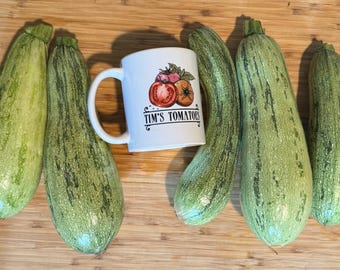 Caserta Zucchini Seeds | Summer Squash | Heirloom | Organic