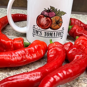 Jimmy Nardello&#39;s Pepper Seeds | Sweet | Heirloom | Organic