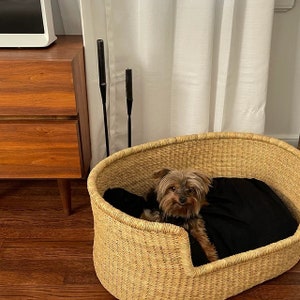 Pet Bed| Handmade Dog Bed| Cat Basket| | Custom Pet Bed| Large Dog Bed| Dog Bed Furniture| Handmade Puppy Bed| Woven Dog Bed