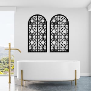 Beautiful Large Moroccan Wood or Brass Home Décor,Traditional Art,Boho Home Décor, Rustic Wall Art,Islamic Wall Art, Arabic Decor,Mashrabeya