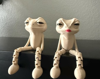 Coqui from Puerto Rico, 3d printed Puerto Rico, Coqui Boricua 3d print, Puerto Rico articulated figures