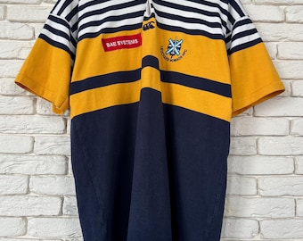 Camiseta usada en partido por Leuchars Nomads Scotland #9 del equipo de rugby de Canterbury, talla L para hombre.