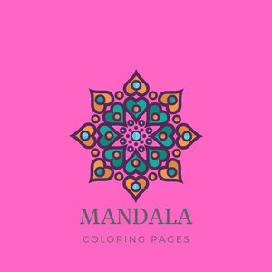 Mandala Coloring Pages ---BONUS---Kids coloring pages,Color-By-Numbers-Coloring-Pages