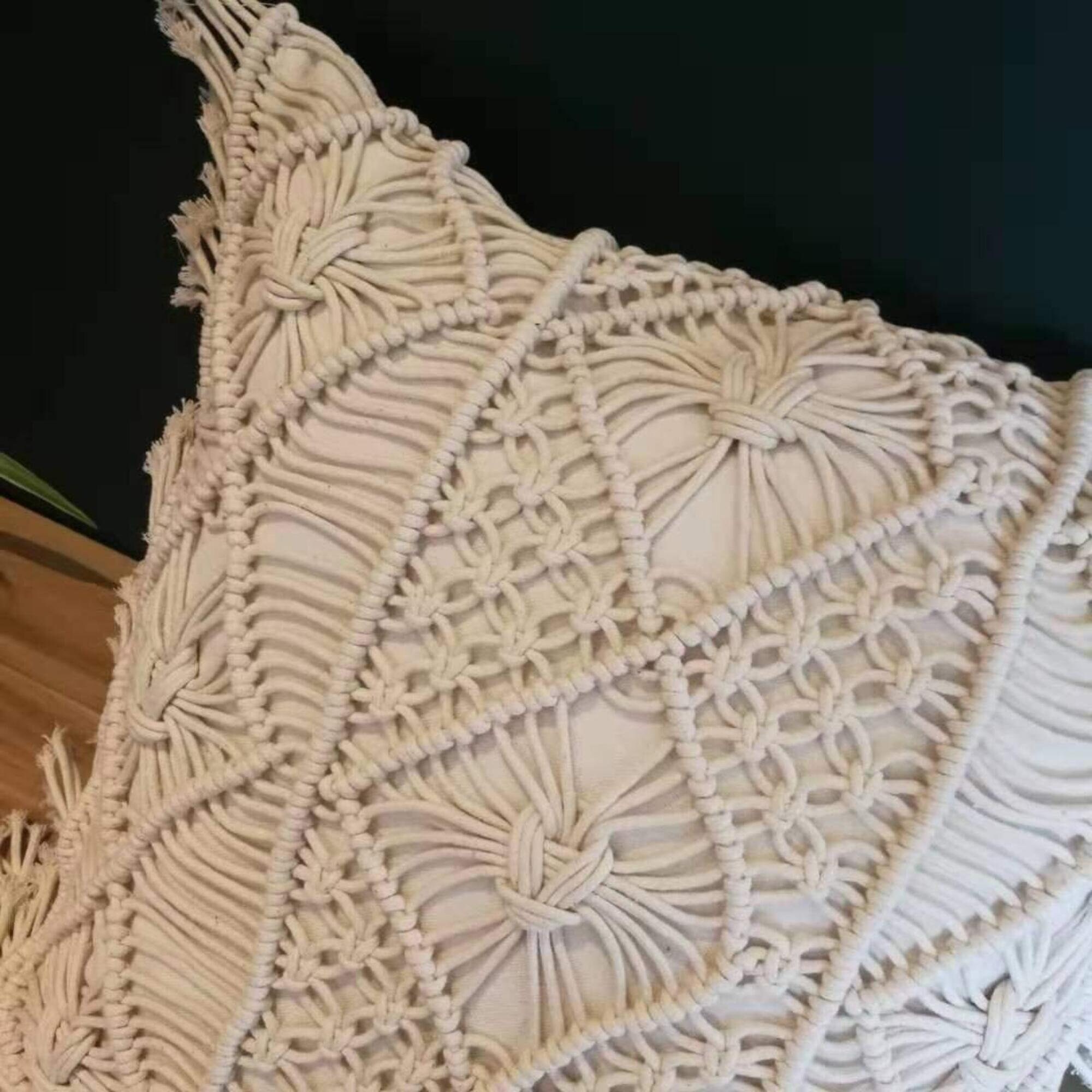 Macrame Throw Pillow Cover 17 Boho pillow cover Etsy