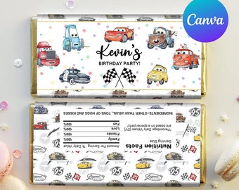 Printable Lighting Mcqueen Party Labels