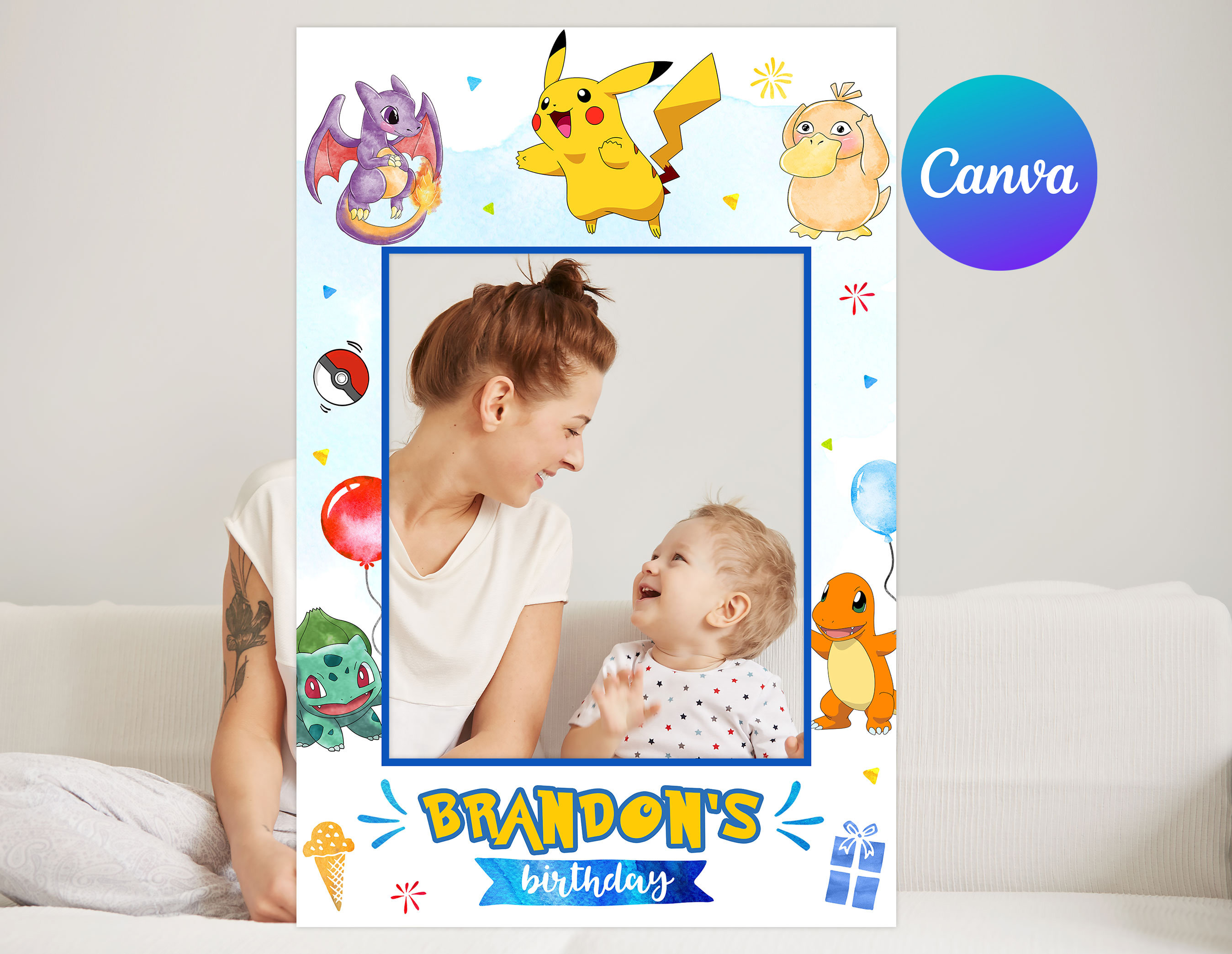 Pikachu photobooth - Etsy 日本