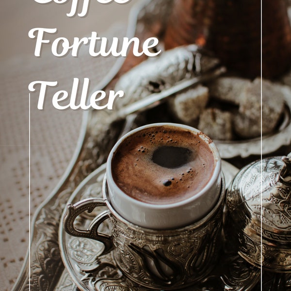 Discounted 5 Piece Fortune Pack | Turkish Coffee Fortune Telling | Psychic Coffee Reading | Fortune Telling |  Turkish Coffee Cup Reading