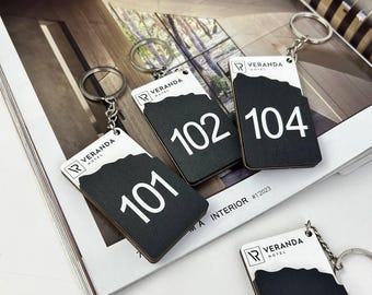 Schlüsselanhänger nach Ihren Wünschen, Hotelnummer Schlüsselanhänger, individuell gestalteter Zimmernummer, individueller Schlüsselanhänger, individuell gestalteter Zimmernummer, individueller Zimmernummer, individueller Zimmerschlüssel