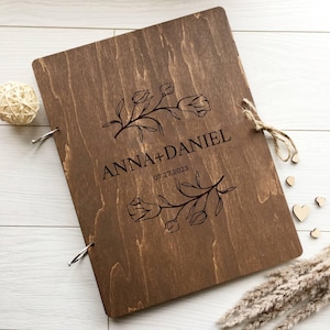 Wedding certificate document holder, marriage certificate folder, wedding monogram gift, wedding organizer