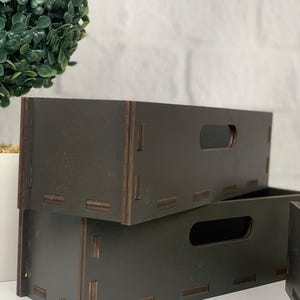 Cutlery Holder Wood Box For Cutlery Organizer Kitchen Storage Custom Cutlery Case Restaurant Decor Kitchen Cutlery Drawer Best Gift For Her image 3