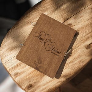 Engraved Wedding Certificate Cover: Wood A4 Diploma Frame, Custom Nikkah Folder, Vows Keeper
