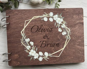 Hochzeit Fotobuch, rustikales Hochzeitsfotobuch, Gästebuch, Hochzeit Journal, rustikales Hochzeitsfotobuch