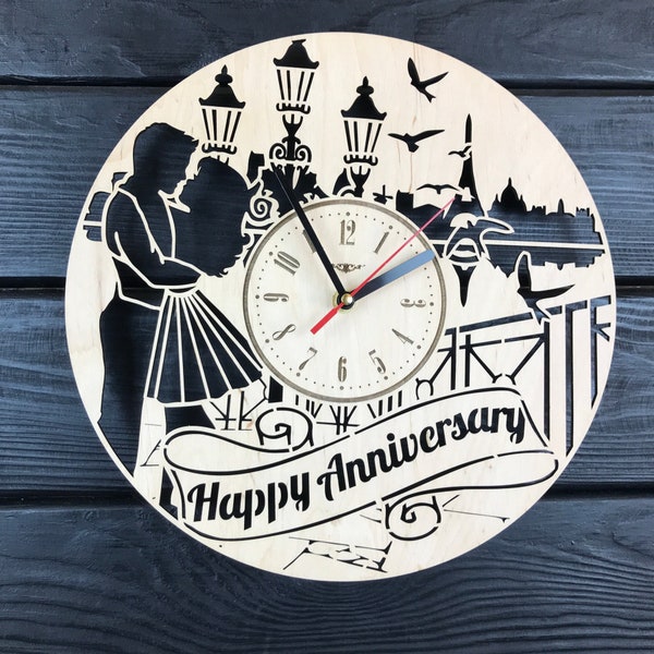 Anniversary Clock Etsy