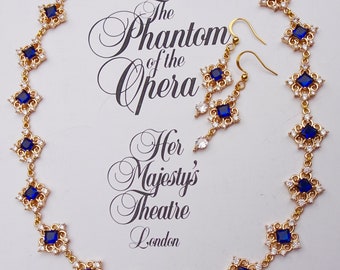 The Daae set | phantom of the opera christine daae victorian sapphire replica regency birdgerton princess royal victorianevermoreshop