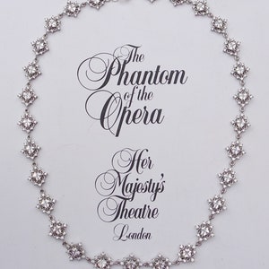 The Angel necklace | phantom of the opera christine daae gem silver victorian regency gift cosplay princess antique Victorianevermoreshop