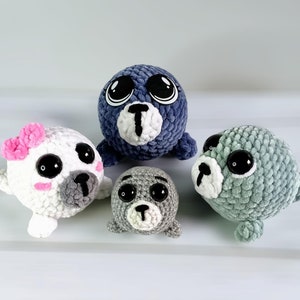 Seal Crochet Pattern | Amigurumi Seal Pattern | Crochet Seal Pattern