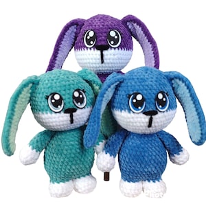 Bunny Rabbit Amigurumi Crochet Pattern PDF