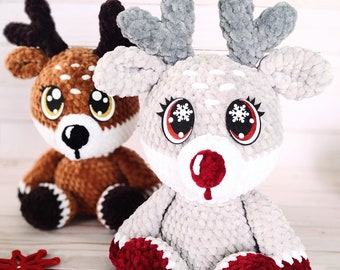 Dale the Deer Amigurumi Crochet Pattern PDF Download