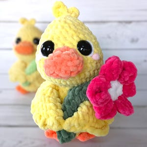 Plucky the Duckling Crochet Pattern | Amigurumi Duck Pattern | Crochet Duck Pattern