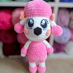 Paris the Poodle Amigurumi Crochet Pattern PDF Download